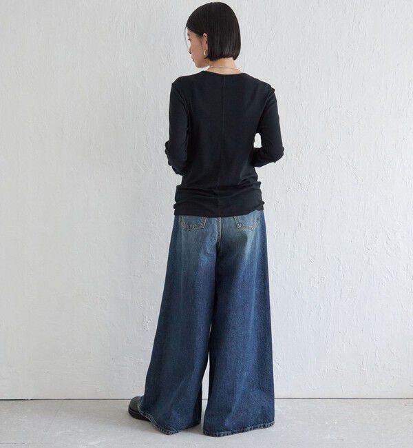 SHIPS for women「Wai＋:〈手洗い可能〉オーガニックコットン カットソー」|Tシャツ・カットソー|