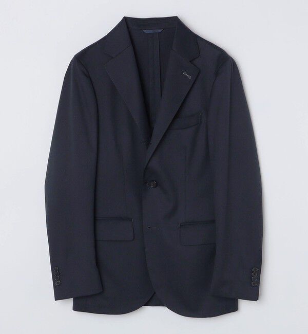 SHIPS「SHIPS:〈セットアップ対応/洗濯機可能〉ウール/ポリエステル ツイル ジャケット」|テーラードジャケット|
