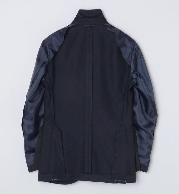 SHIPS「SHIPS:〈セットアップ対応/洗濯機可能〉ウール/ポリエステル ツイル ジャケット」|テーラードジャケット|