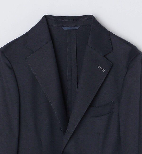 SHIPS「SHIPS:〈セットアップ対応/洗濯機可能〉ウール/ポリエステル ツイル ジャケット」|テーラードジャケット|