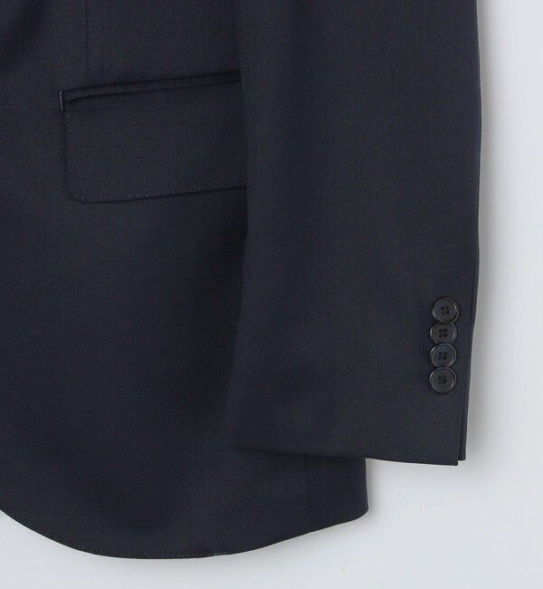 SHIPS「SHIPS:〈セットアップ対応/洗濯機可能〉ウール/ポリエステル ツイル ジャケット」|テーラードジャケット|