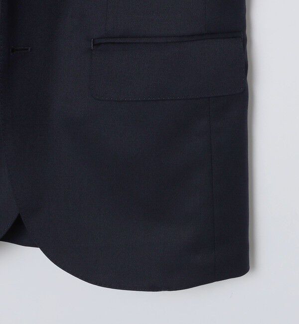 SHIPS「SHIPS:〈セットアップ対応/洗濯機可能〉ウール/ポリエステル ツイル ジャケット」|テーラードジャケット|