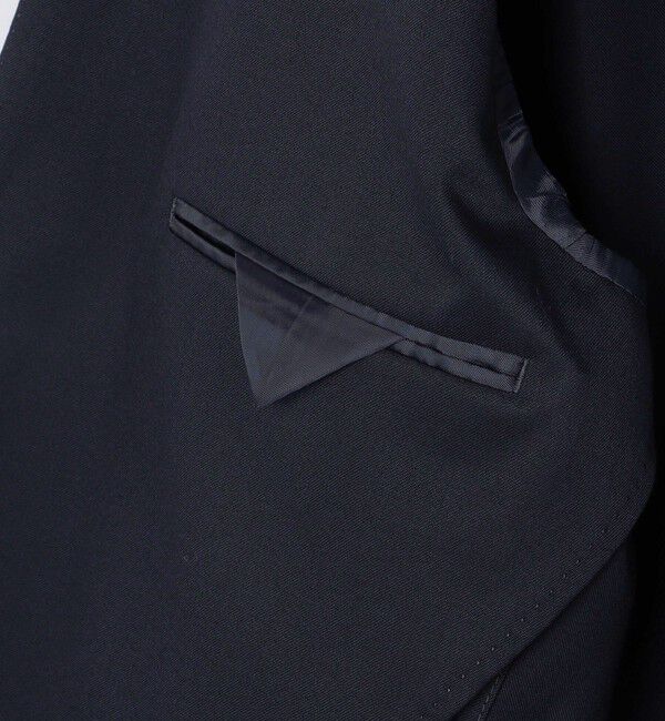 SHIPS「SHIPS:〈セットアップ対応/洗濯機可能〉ウール/ポリエステル ツイル ジャケット」|テーラードジャケット|