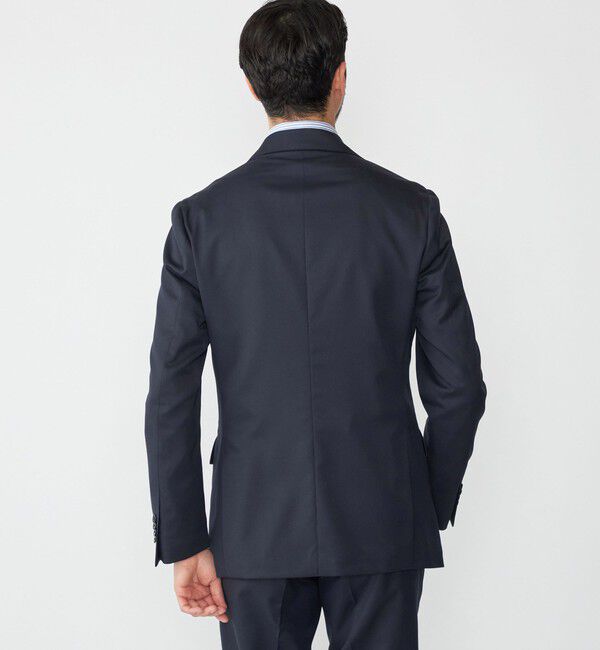 SHIPS「SHIPS:〈セットアップ対応/洗濯機可能〉ウール/ポリエステル ツイル ジャケット」|テーラードジャケット|