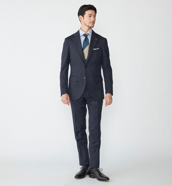 SHIPS「SHIPS:〈セットアップ対応/洗濯機可能〉ウール/ポリエステル ツイル ジャケット」|テーラードジャケット|