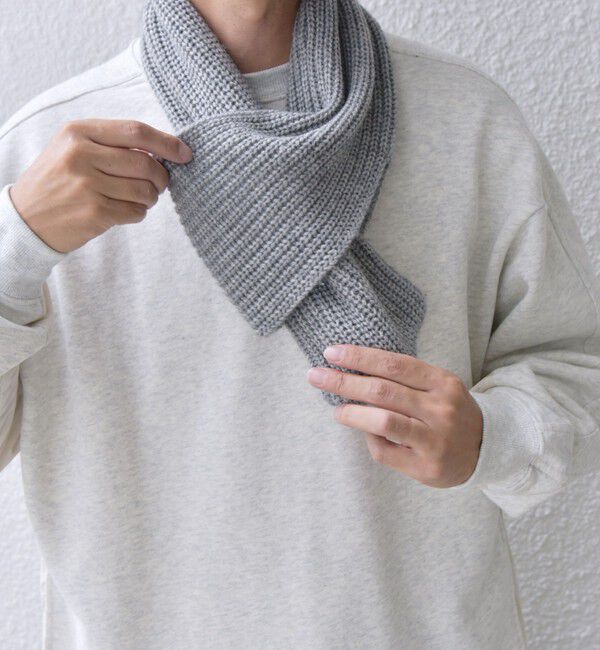 SHIPS any「SHIPS any: ウール / カシミヤ ホールガーメント ニット マフラー◇」|マフラー|