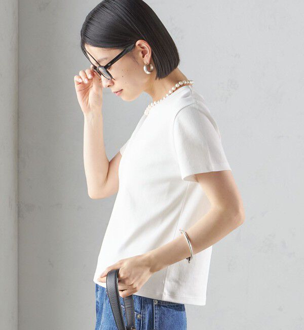 SHIPS for women「オーガニック コットン スムース TEE」|Tシャツ・カットソー|