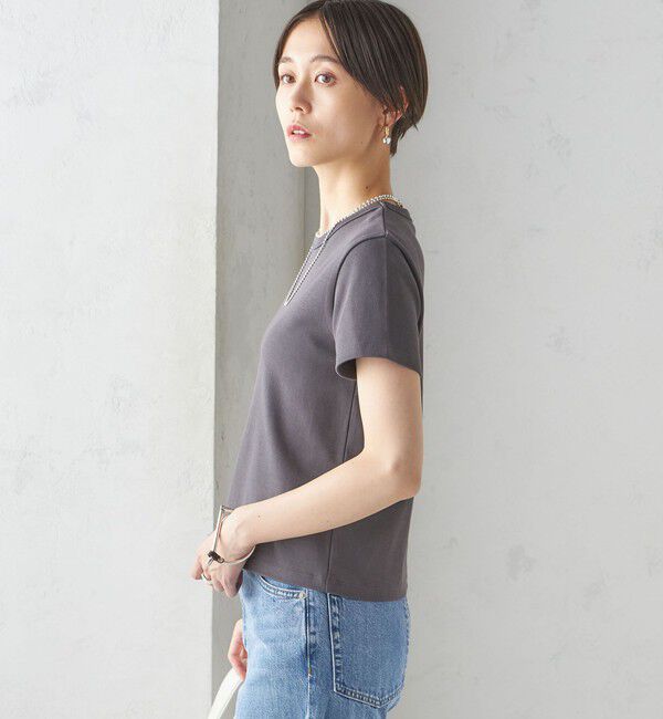 SHIPS for women「オーガニック コットン スムース TEE」|Tシャツ・カットソー|
