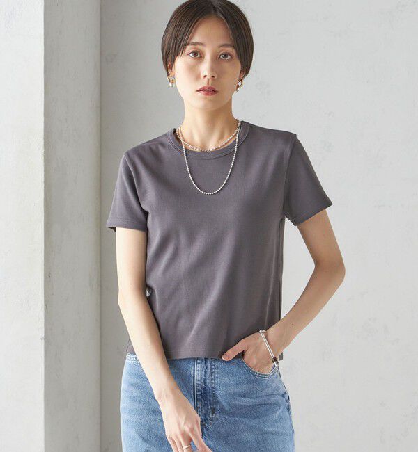 SHIPS for women「オーガニック コットン スムース TEE」|Tシャツ・カットソー|