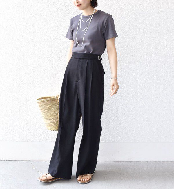 SHIPS for women「オーガニック コットン スムース TEE」|Tシャツ・カットソー|