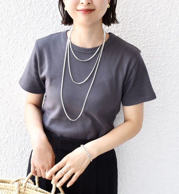 SHIPS for women「オーガニック コットン スムース TEE」|Tシャツ・カットソー|