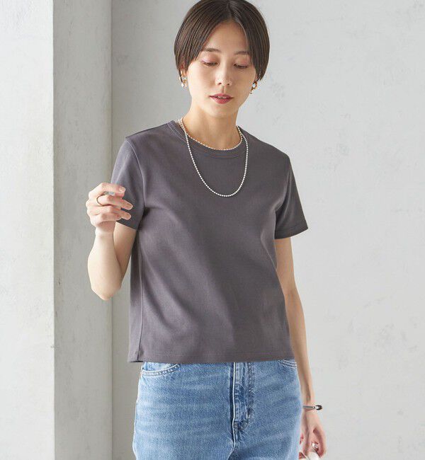 SHIPS for women「オーガニック コットン スムース TEE」|Tシャツ・カットソー|