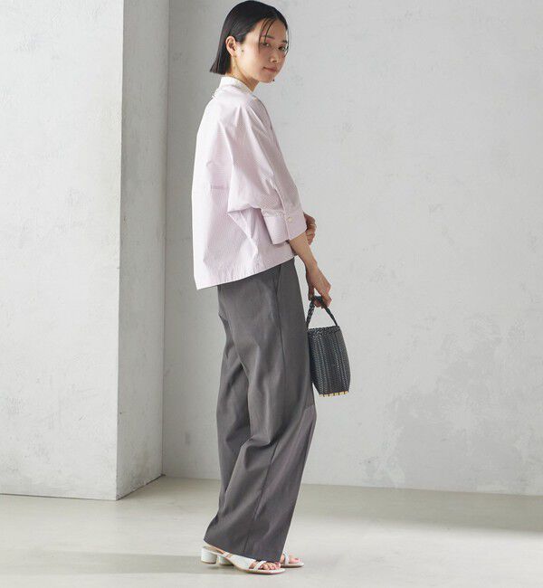 SHIPS for women「〈手洗い可能〉ストライプ 羽織 シャツ」|シャツ・ブラウス|