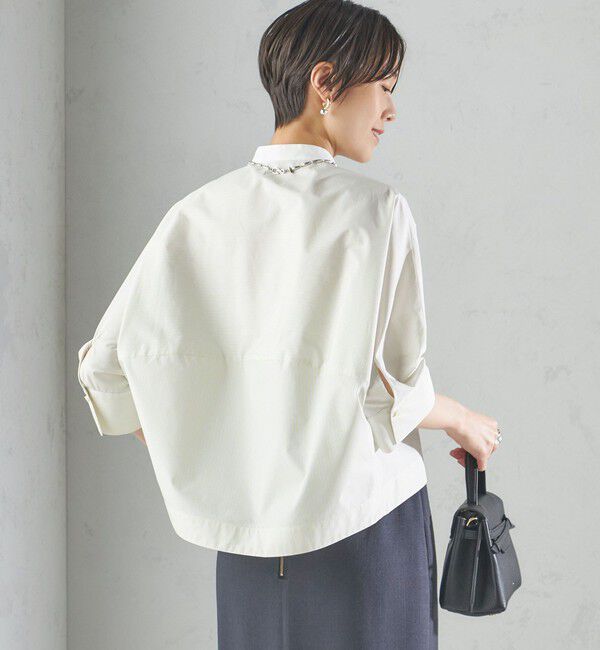 SHIPS for women「〈手洗い可能〉ストライプ 羽織 シャツ」|シャツ・ブラウス|