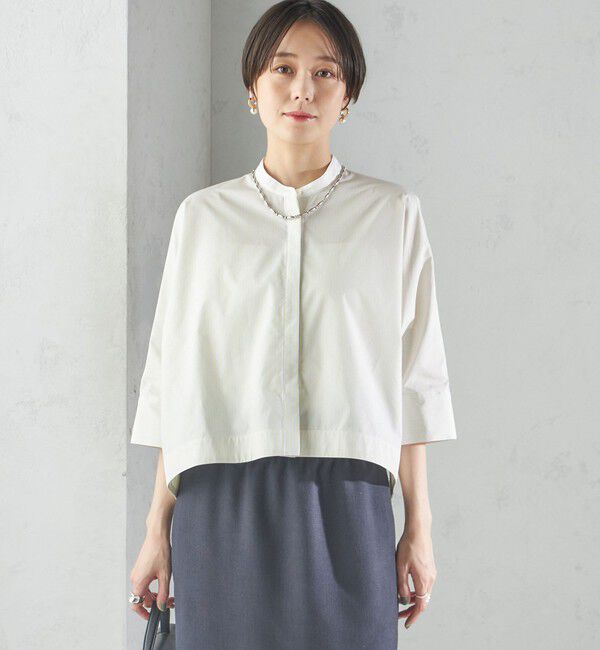 SHIPS for women「〈手洗い可能〉ストライプ 羽織 シャツ」|シャツ・ブラウス|