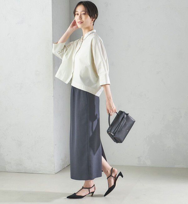 SHIPS for women「〈手洗い可能〉ストライプ 羽織 シャツ」|シャツ・ブラウス|