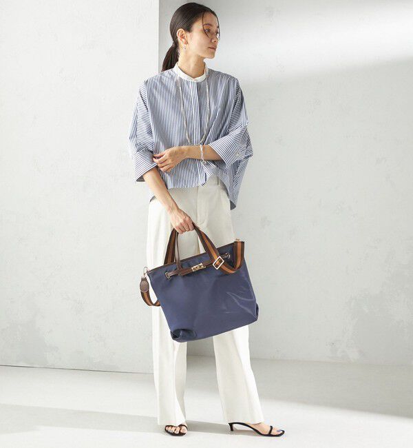 SHIPS for women「〈手洗い可能〉ストライプ 羽織 シャツ」|シャツ・ブラウス|