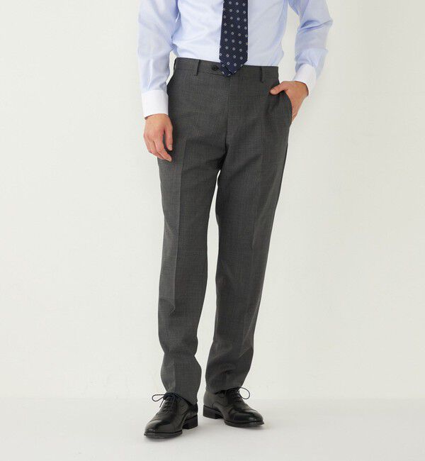 SHIPS Colors 「SHIPS Colors:CANONICO  スーツ パンツ(セットアップ対応可能)」|スラックス|