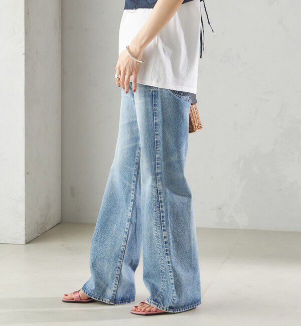 SHIPS for women「【SHIPS別注】upper hights:50th ANNIV FLARE  DENIM」|デニム|