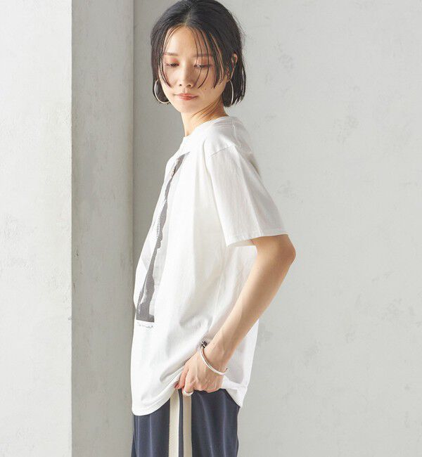 SHIPS for women「【SHIPS別注】COUTURE D'ADAM:50th ANNIV Sam Haskins フォト TEE」|Tシャツ・カットソー|