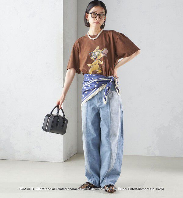 SHIPS for women「【SHIPS別注】manipuri: 50th ANNIV エンブレム スカーフ 88&times;88」|バンダナ・スカーフ|