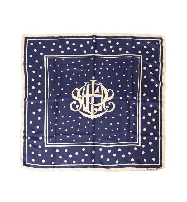 SHIPS for women「【SHIPS別注】manipuri: 50th ANNIV エンブレム スカーフ 88&times;88」|バンダナ・スカーフ|