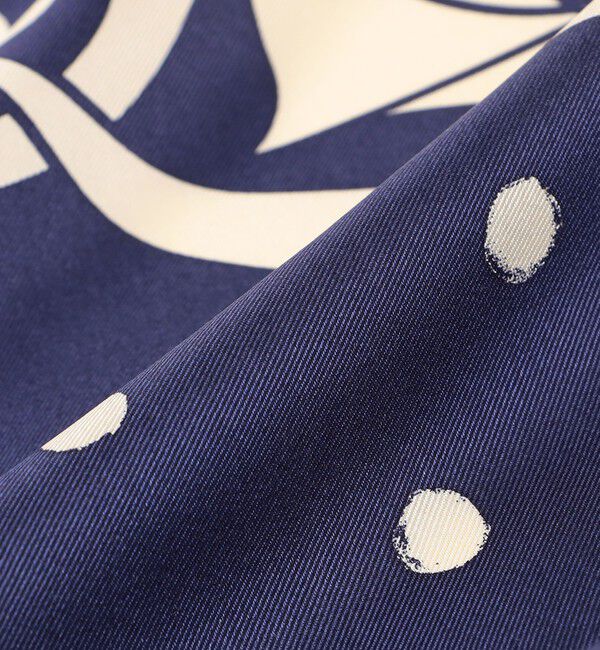 SHIPS for women「【SHIPS別注】manipuri: 50th ANNIV エンブレム スカーフ 88&times;88」|バンダナ・スカーフ|