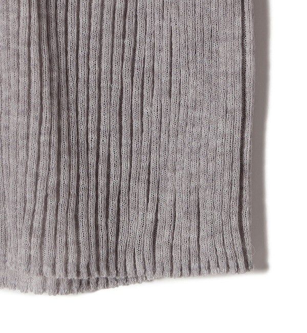 SHIPS for women「〈手洗い可能〉シアー リブ 長袖 ポロ ニット」|ニット・セーター|