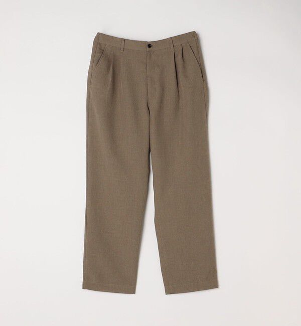 SHIPS any「SHIPS any:〈洗濯機可能〉リネンライク セミワイド パンツ(セットアップ対応) 25SS◇」|チノ|