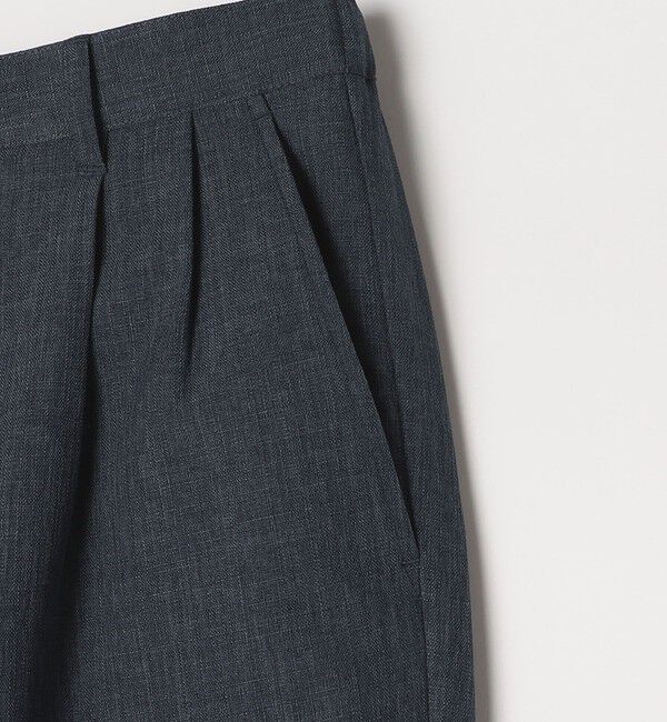 SHIPS any「SHIPS any:〈洗濯機可能〉リネンライク セミワイド パンツ(セットアップ対応) 25SS◇」|チノ|