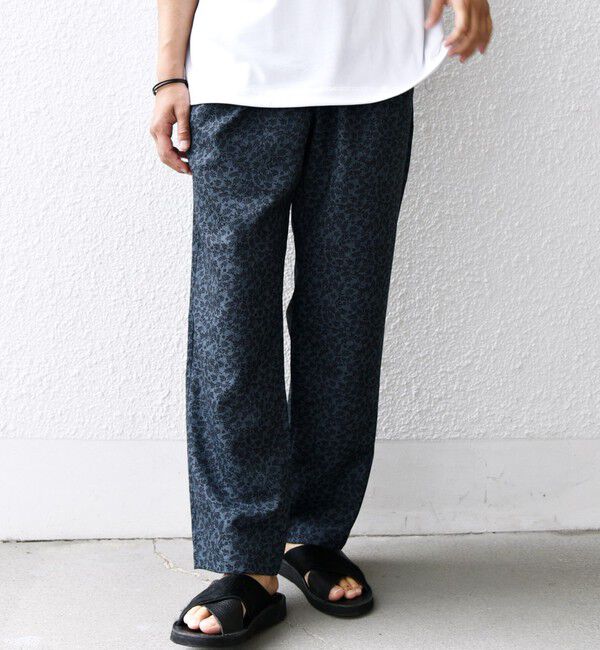 SHIPS any「SHIPS any:〈洗濯機可能〉リネンライク セミワイド パンツ(セットアップ対応) 25SS◇」|チノ|その他