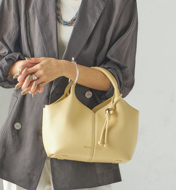 SHIPS for women「NUCLE: FIORE」|ショルダー・メッセンジャー|ライトイエロー