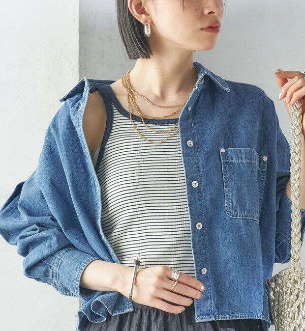 SHIPS for women「【SHIPS別注】〈洗濯機可能〉miller:タンクトップ」|タンクトップ|