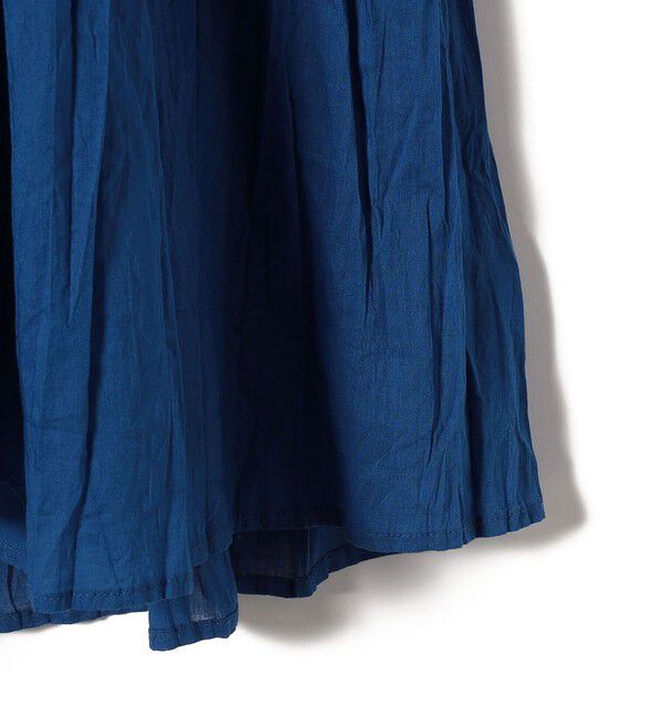 SHIPS for women「〈手洗い可能〉Fanaka:クリンクル 袖 フレア ロング ワンピース」|ワンピース|