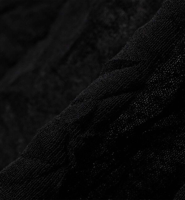 SHIPS for women「《予約》Wai＋:〈手洗い可能〉クリンクル シアー ショート スリーブ プルオーバー」|ニット・セーター|