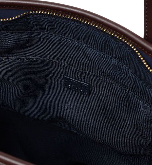 SHIPS for women「【WEB限定】ライン テープ ショルダー付き A4 トート」|トートバッグ|