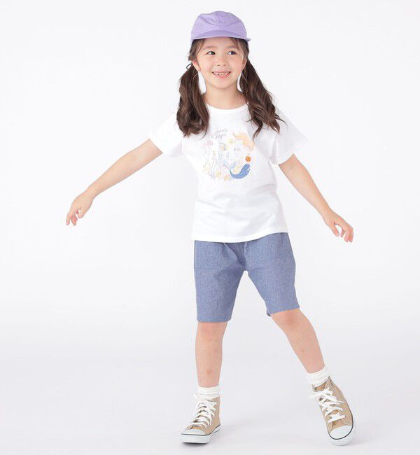 SHIPS KIDS「SHIPS KIDS:100～130cm / サマー モチーフ 半袖 TEE」|Tシャツ・カットソー|