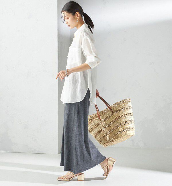 SHIPS for women「【SHIPS別注】miller:〈洗濯機可能〉ボーダー タンクトップ ワンピース」|ワンピース|