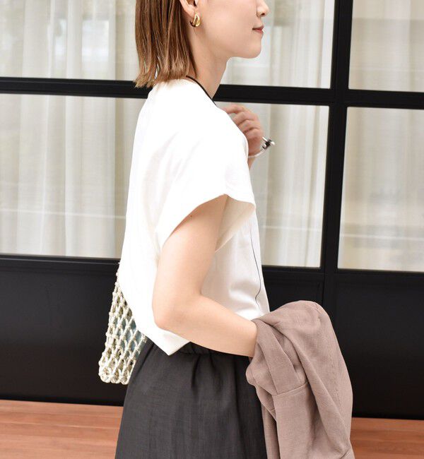 SHIPS for women「【SHIPS別注】TENNESSEE:フレンチ スリーブ プルオーバー」|タンクトップ|