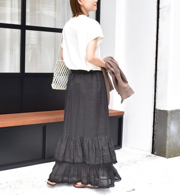 SHIPS for women「【SHIPS別注】TENNESSEE:フレンチ スリーブ プルオーバー」|タンクトップ|