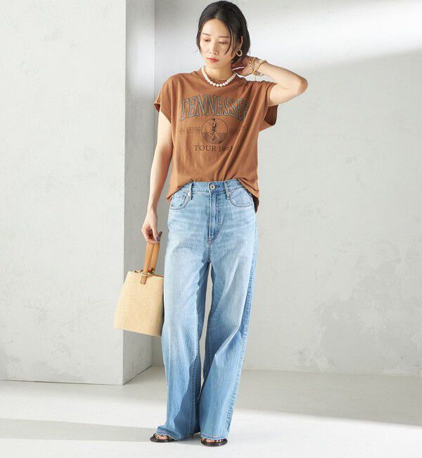 SHIPS for women「【SHIPS別注】TENNESSEE:フレンチ スリーブ プルオーバー」|タンクトップ|