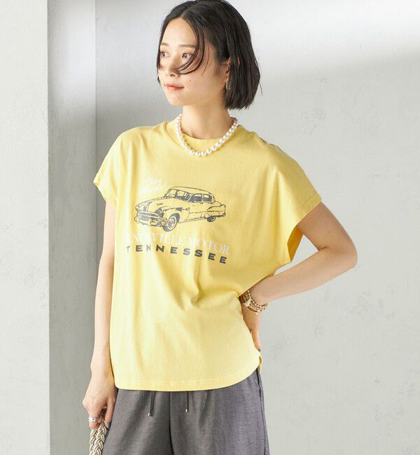 SHIPS for women「【SHIPS別注】TENNESSEE:フレンチ スリーブ プルオーバー」|タンクトップ|