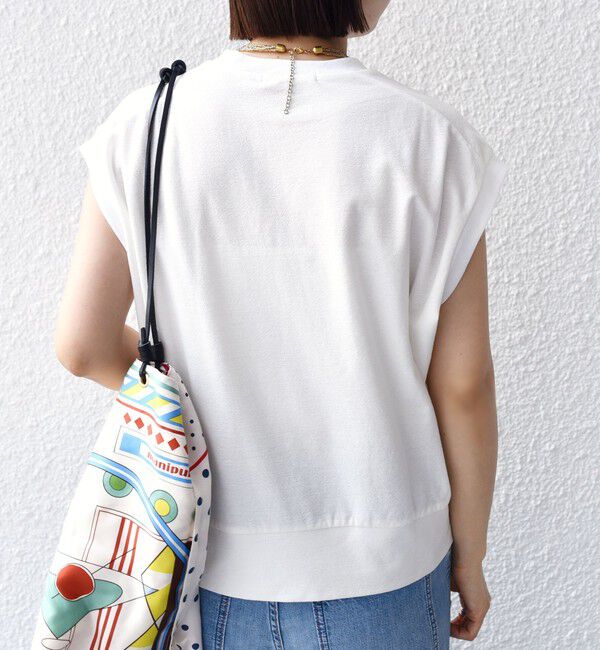 SHIPS for women「〈手洗い可能〉DEPEND アムンゼン ノースリーブ カットソー」|Tシャツ・カットソー|