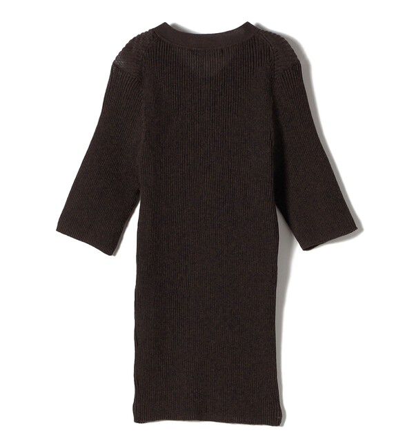 SHIPS for women「〈手洗い可能〉ラミー混 シアー ヘンリー ネック ニット」|ニット・セーター|