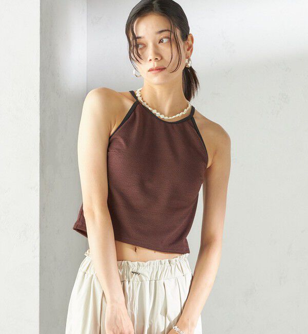 SHIPS for women「maroba:〈手洗い可能〉ホルター ネック セパレート スイム ウェア」|その他|