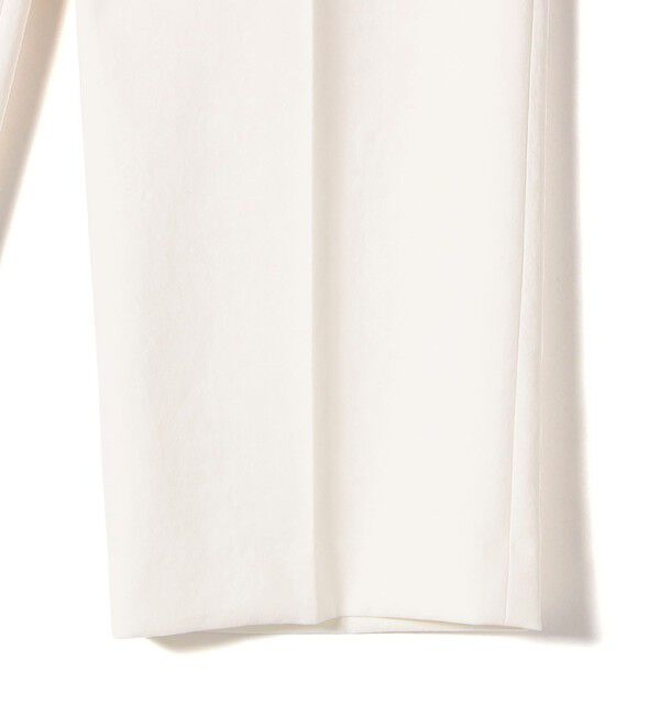 SHIPS for women「〈UVカット / 吸水速乾 / 手洗い可能〉合繊 タック センター プレス パンツ」|スラックス|