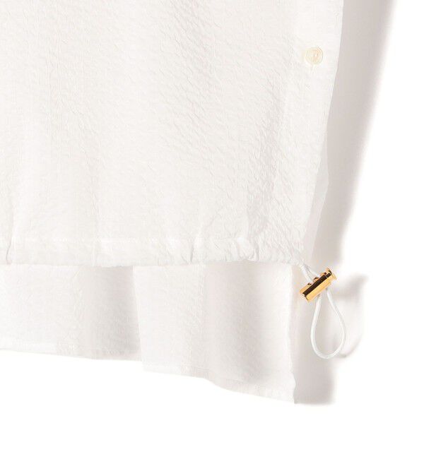 SHIPS for women「〈手洗い可能〉サッカー 裾 ドロスト ドルマン ブラウス 2」|シャツ・ブラウス|