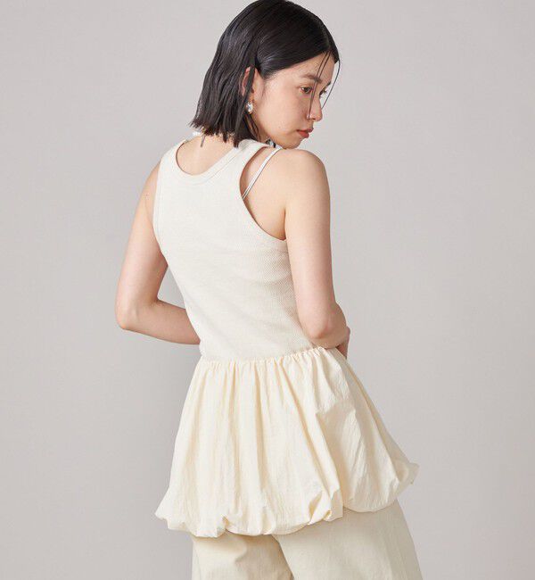 SHIPS for women「SHIPS NINE CASE:〈洗濯機可能〉バブル ヘム トップス」|その他|