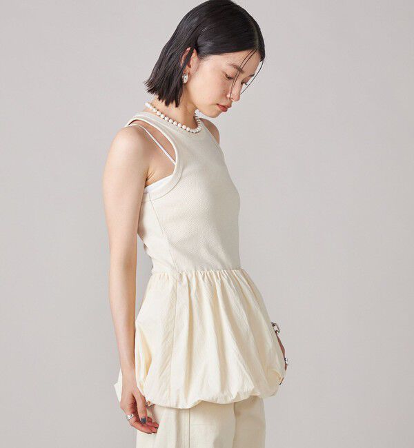 SHIPS for women「SHIPS NINE CASE:〈洗濯機可能〉バブル ヘム トップス」|その他|