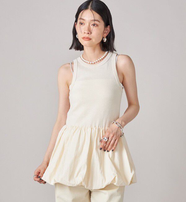 SHIPS for women「SHIPS NINE CASE:〈洗濯機可能〉バブル ヘム トップス」|その他|